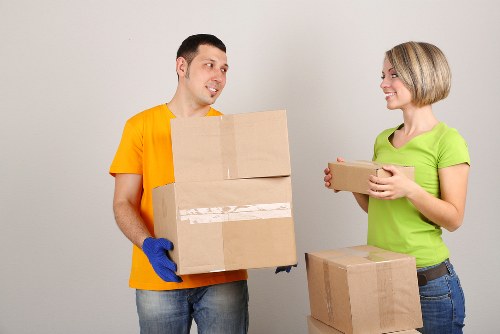 Packing services provided by house removalists in Storage Queens Park