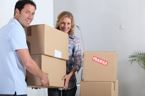 Friendly and professional moving team in Queens Park